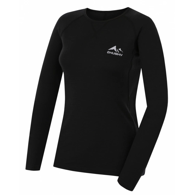 Dámské merino termotriko Husky Mertee L black