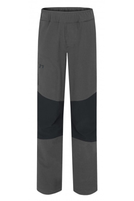 Dětské softshellové kalhoty Hannah LUIGI JR gray pinstripe/anthracite