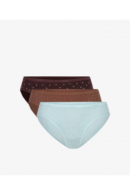 3-PACK Figi Damskie Bikini