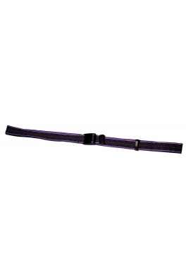 Pásek Trimm SNAKE 24mm W black/pinky pink