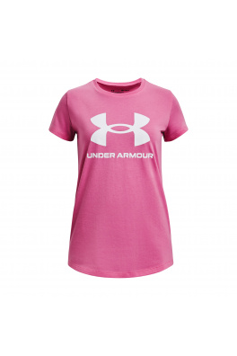 Dívčí tričko Under Armour UA G SPORTSTYLE LOGO SS