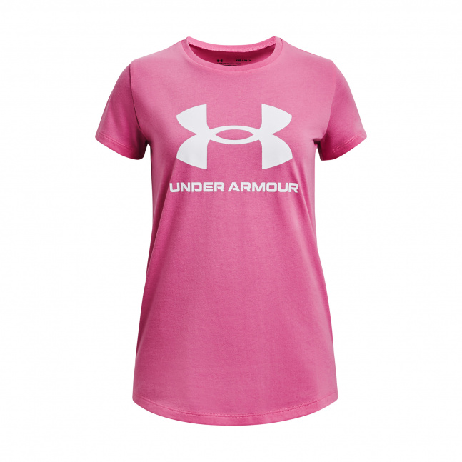 Dívčí tričko Under Armour UA G SPORTSTYLE LOGO SS