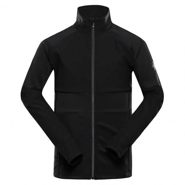 Pánská mikina ALPINE PRO DOZER black Pánská mikina ALPINE PRO DOZER black