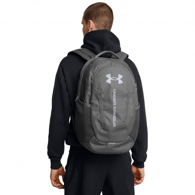 UA Hustle 6.0 Backpack-GRY