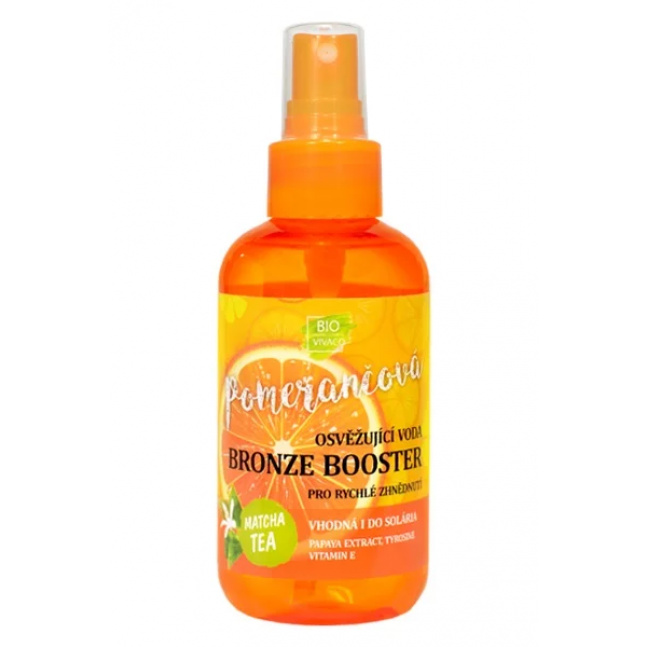 VIVACO Pomerančová osvěžující voda Bronze Booster 150 ml