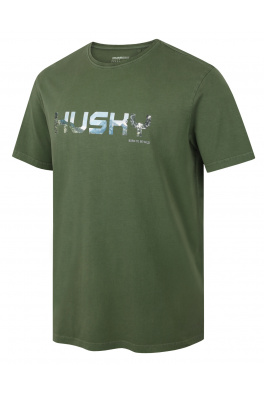 Pánské bavlněné triko HUSKY Tee Wild M khaki