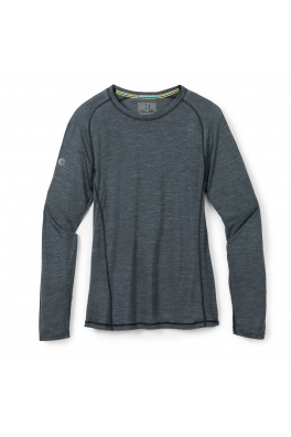 Smartwool M ACTIVE ULTRALITE LONG SLEEVE charcoal heather