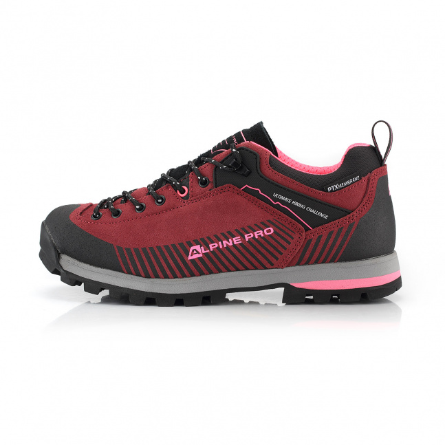 Outdoorová obuv s membránou ptx ALPINE PRO GEROME pomegranate