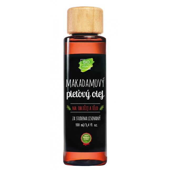 VIVACO 100% BIO Makadamový olej 100 ml