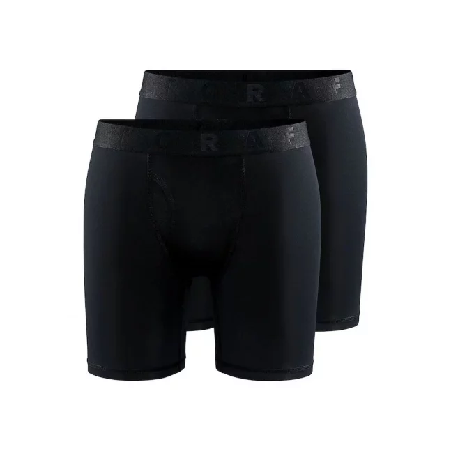 Boxerky CRAFT CORE Dry 6" 2-pa černá