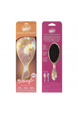 Wet Brush Original Detangler Watercolor Tie Dye Peach