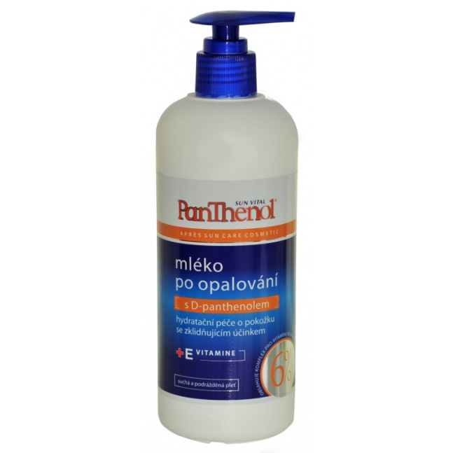 VIVACO Mléko po opalování s D-Panthenolem 6% SUN VITAL 400 ml