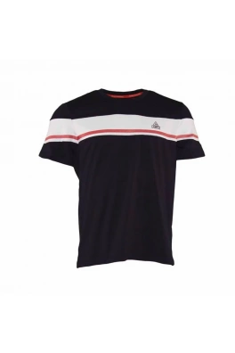 Peak peak round neck t shirt midnight blue