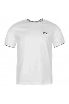 Slazenger Tipped T Shirt Mens
