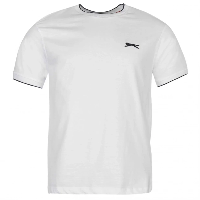 Slazenger Tipped T Shirt Mens