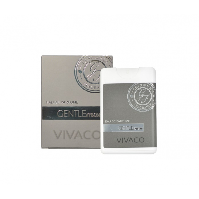 VIVACO Parfém pro muže GENTLEMAN SILVER EDITION 20 ml