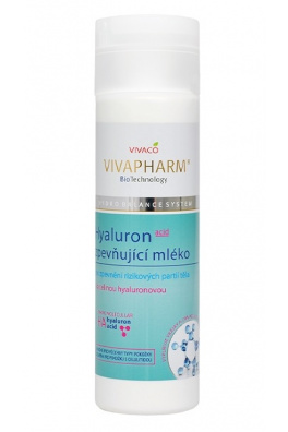 VIVACO Zpevňující tělové mléko s kyselinou hyaluronovou VIVAPHARM 200 ml