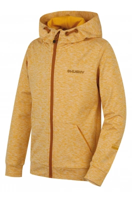 Dětská mikina s kapucí HUSKY Alony K yellow