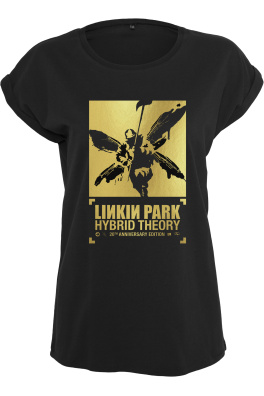 Dámské tričko Linkin Park Anniversary Motive černé