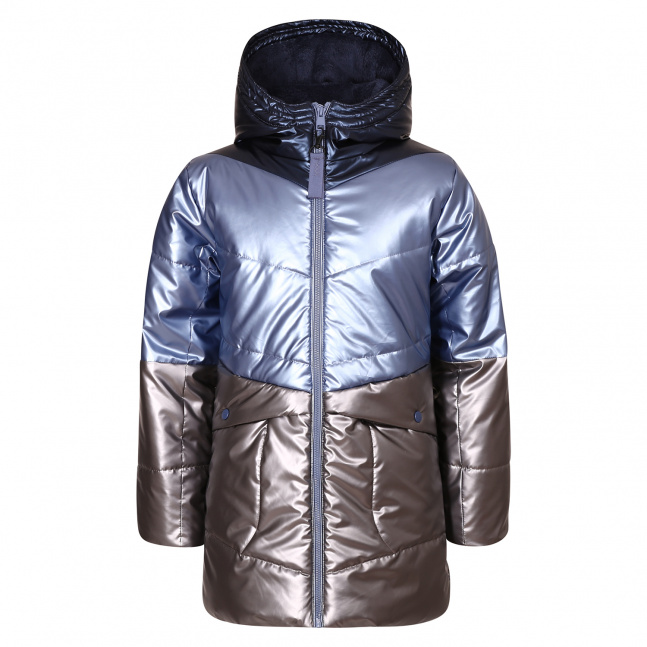 Dětský kabát nax NAX FEREGO metal blue
