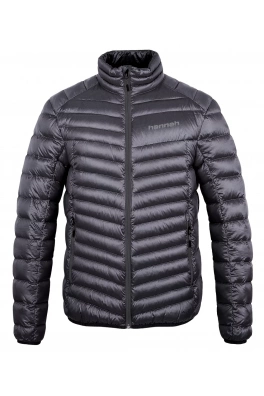 Pánská zatepovací péřová bunda Hannah ADRIUS asphalt stripe