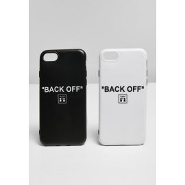 Back Off I Phone 6/7/8 Phone Case Set White/black One Size