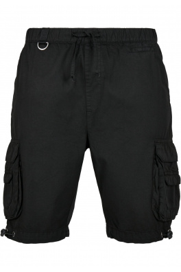 Double Pocket Cargo šortky černé