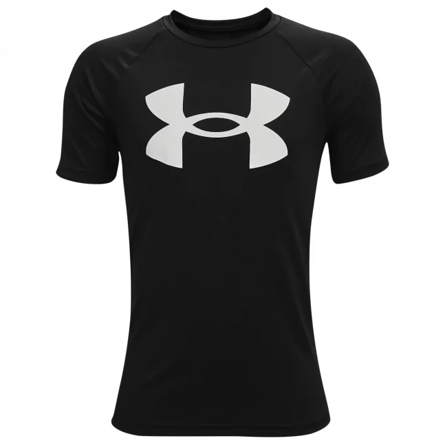 Chlapecké triko Under Armour Tech Big Logo SS - černé