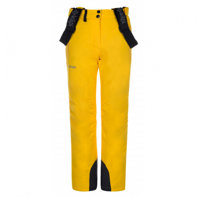 Dívčí lyžařské kalhoty Kilpi ELARE-JG žluté
