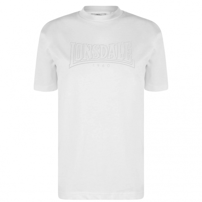 Lonsdale Long Line Crew T Shirt Ladies