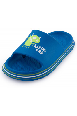 Dětské obuv letní ALPINE PRO LARINO electric blue lemonade
