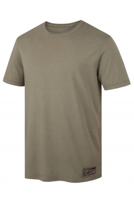 Pánské bavlněné triko HUSKY Tee Base M dark khaki