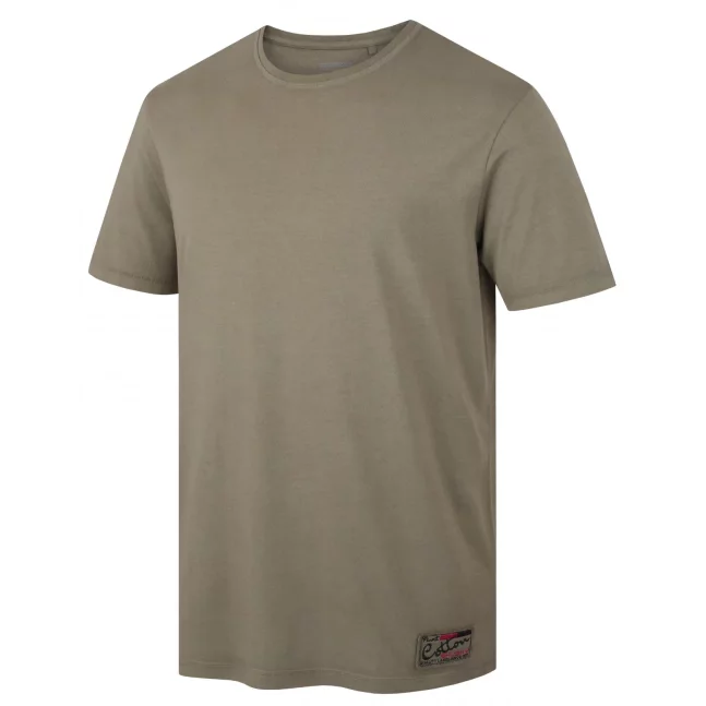Pánské bavlněné triko HUSKY Tee Base M dark khaki