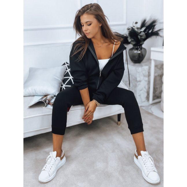 Dámská mikina set AMILIA černá Dstreet AY0741
