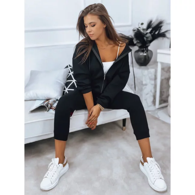 Dámská mikina set AMILIA černá Dstreet AY0741