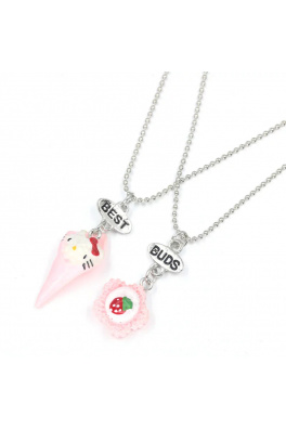 Náhrdelník pro nejlepší kamarádky - Hello kitty