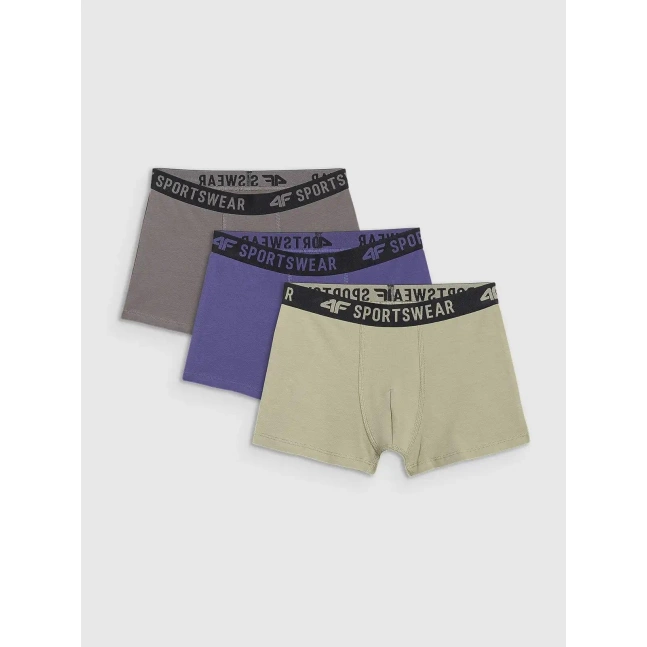 Chlapecké boxerky 4F (3pack)