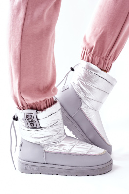 Women's Snow Boots Big Star II274118 Silver