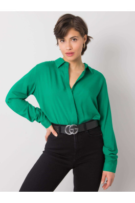 RUE PARIS Klasické zelené dámské tričko