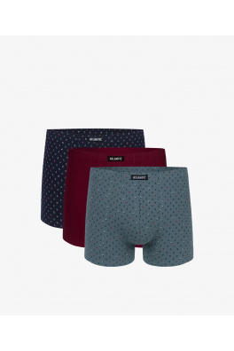 Pánské boxerky ATLANTIC 3Pack - vícebarevné