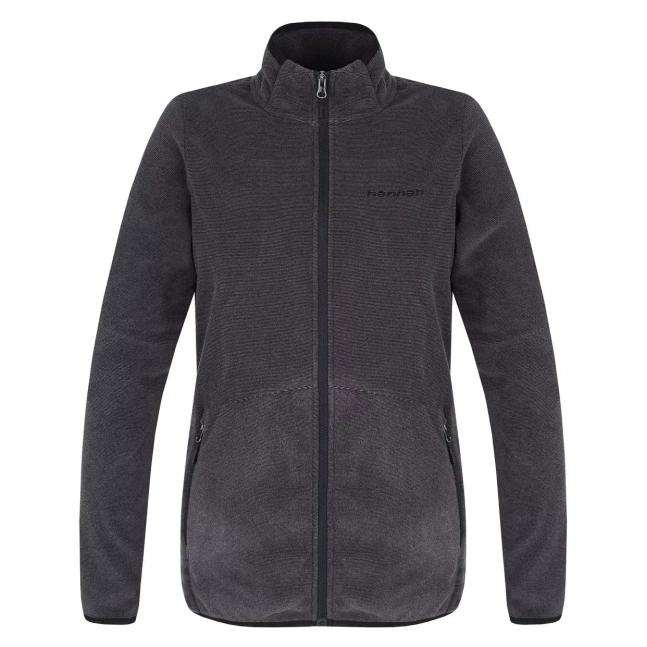 Dámská funkční mikina Hannah SIANA anthracite stripe