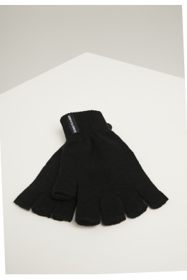 Půlprstové rukavice 2-balení černé
