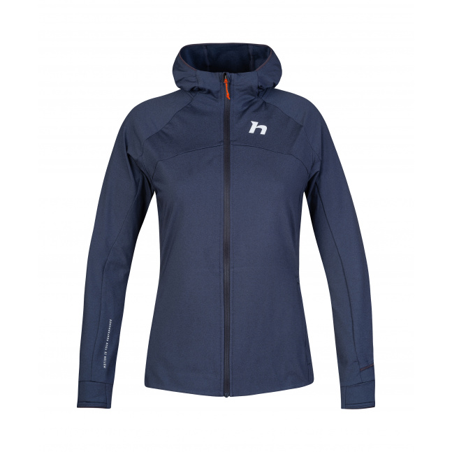 Dámská funkční mikina Hannah ELI HOODY vulcan mel
