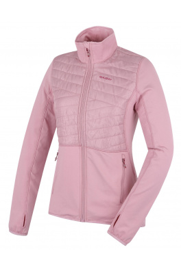 Dámská mikina na zip HUSKY Airy L faded pink