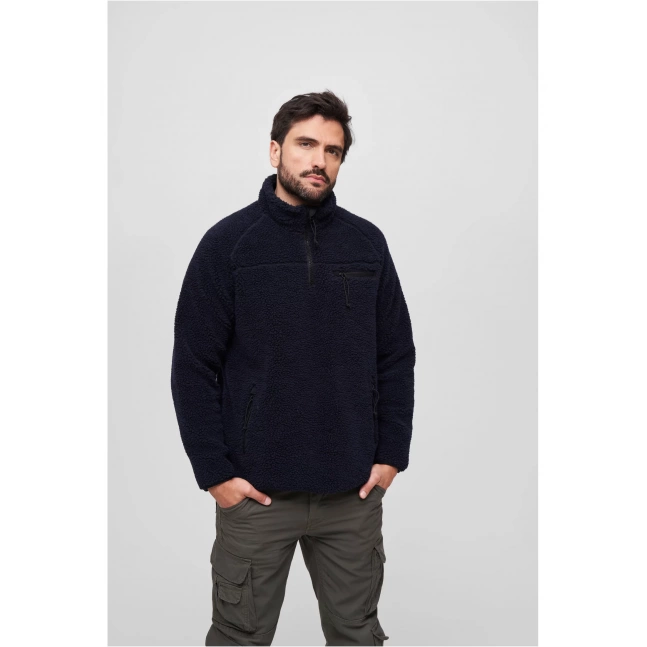 Pánská mikina Brandit Teddyfleece Troyer Pánská mikina Brandit Teddyfleece Troyer