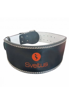 Kožený vzpěračský opasek 125 cm Sveltus
