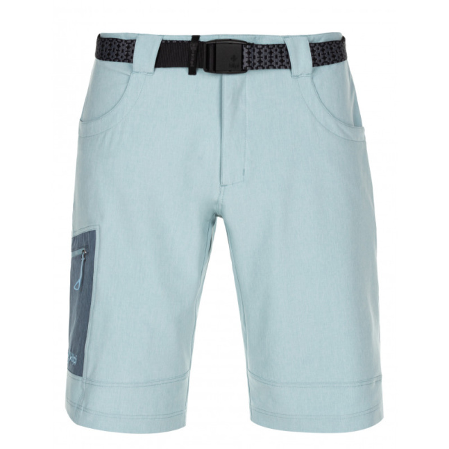Comfortable men's outdoor shorts Joseph-m light blue - Kilpi