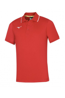 Mizuno Polo_Red/White