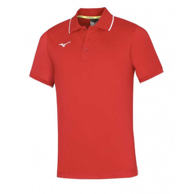 Mizuno Polo_Red/White