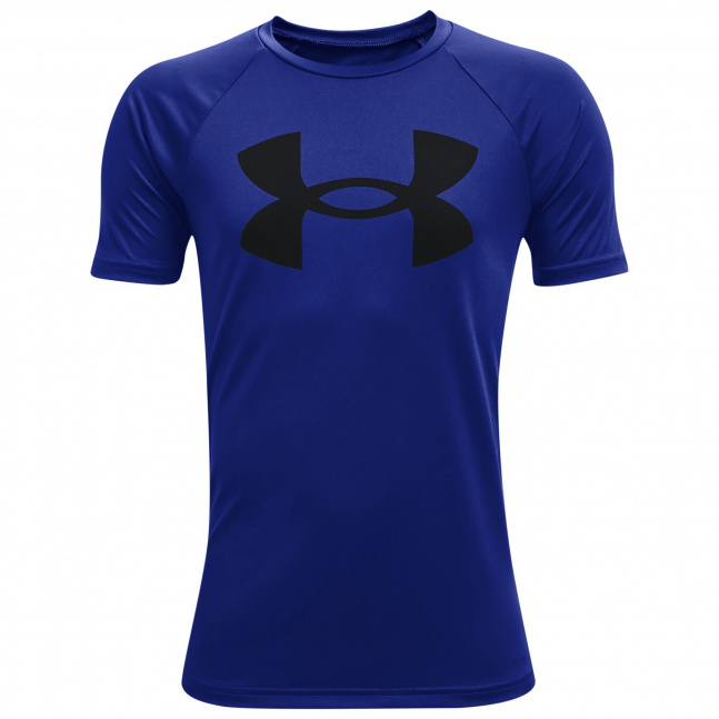 Chlapecké triko Under Armour Tech Big Logo SS - modré